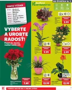 Kaufland leták platný od 16.07.2026 | Strana: 15 | Produkty: Orchidea