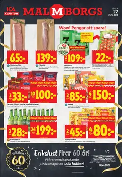 ICA Kvantum - Malmö - Förhandsvisning av reklamblad från butik ICA Kvantum aktuell från 25.05.2026