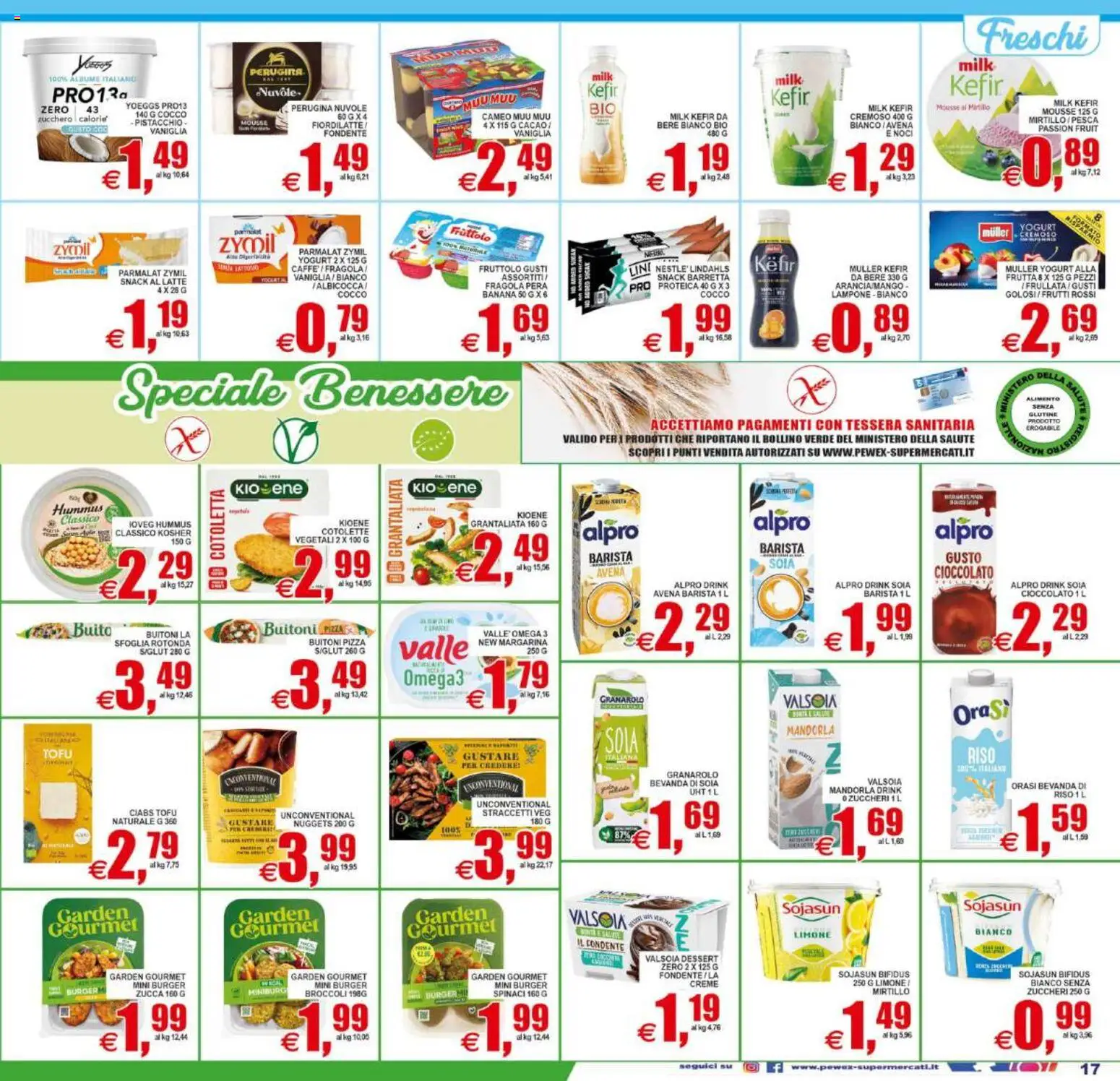 Volantino Pewex del 10/07/2026 | Pagina: 17 | Prodotti: Cioccolato, Latte, Zucca, Barretta