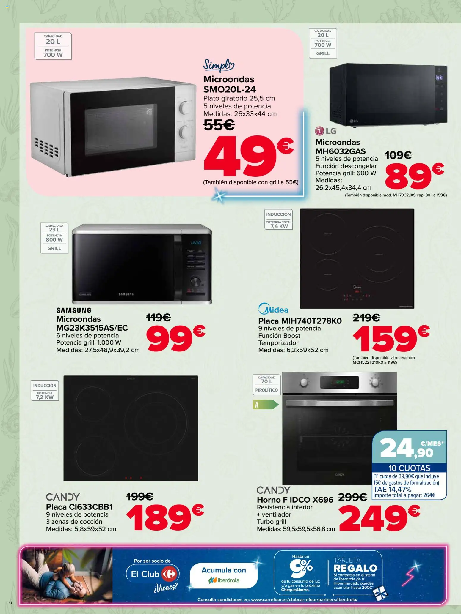 Carrefour Casa Equipada │ válido desde el 16/07/2026 | Página: 6 | Productos: Horno, Ventilador