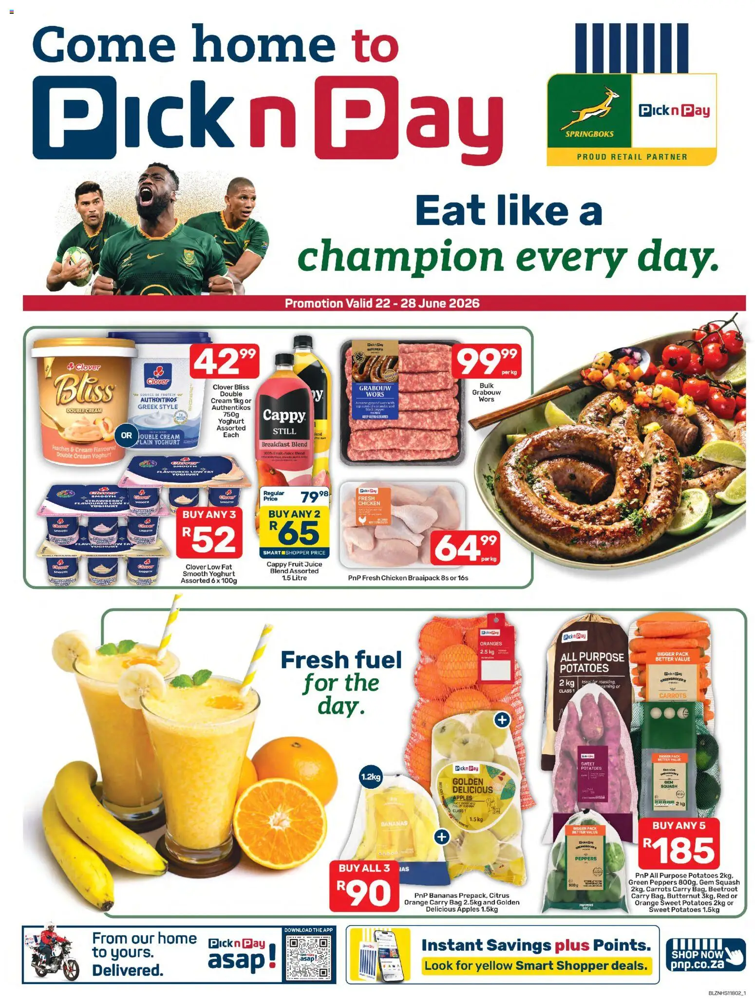 New Pick n Pay catalogue – valid from 22/06/2026 | Page: 1