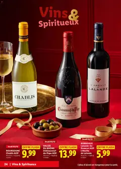 LIDL - Prévisualisation de LIDL Catalogue de Noël valide à partir de 29/10/2026 | Page: 24 | Produits: Bourgogne, Chablis