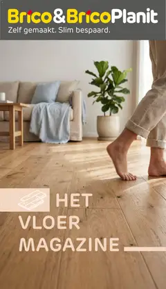Brico - Ons vloermagazine - Voorbeeld van een folder van Brico, geldig van 04.02.2026