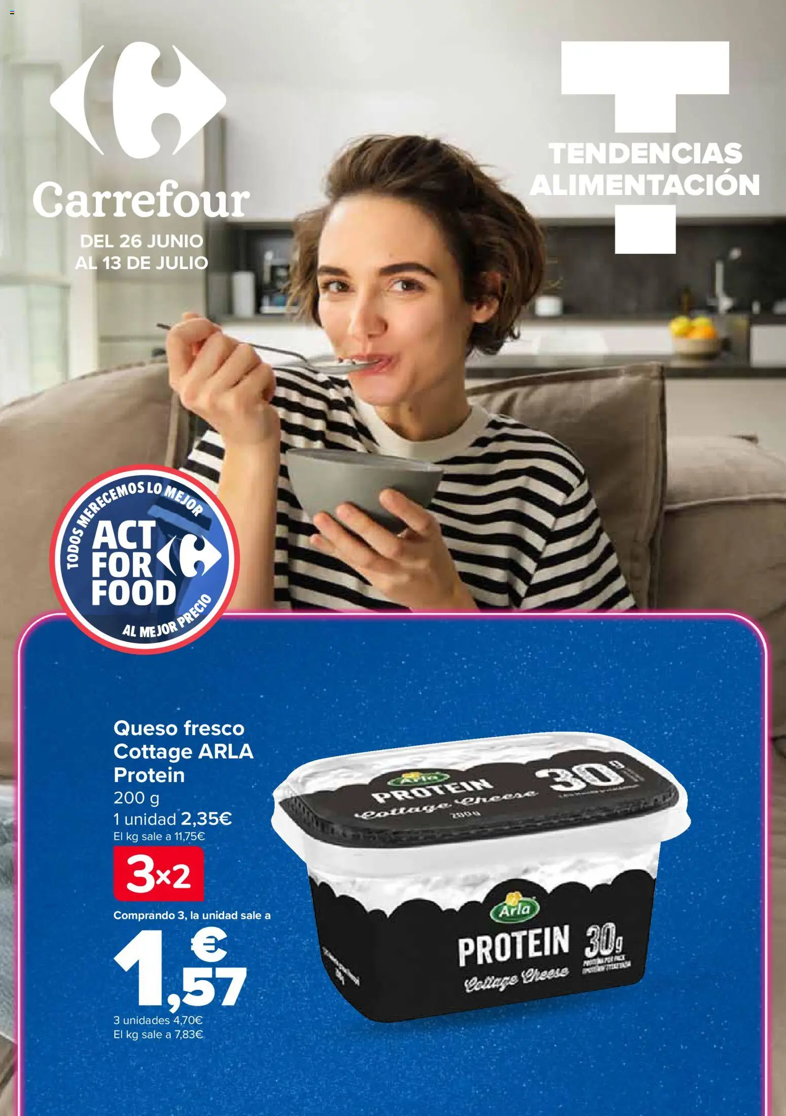Carrefour Tendencias │ válido desde el 26/06/2026 | Página: 1 | Productos: Queso, Queso fresco