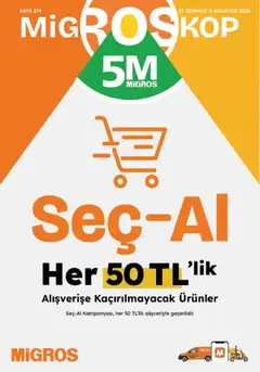 23 Temmuz 2026 tarihinden itibaren geçerli olan Migros kataloğu önizlemesi