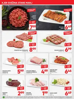 Tuš katalog akcije – veljaven od 16.09.2026 | Stran: 2 | Izdelki: Čevapčiči, Ražnjiči, Pleskavice, Svinjski kare