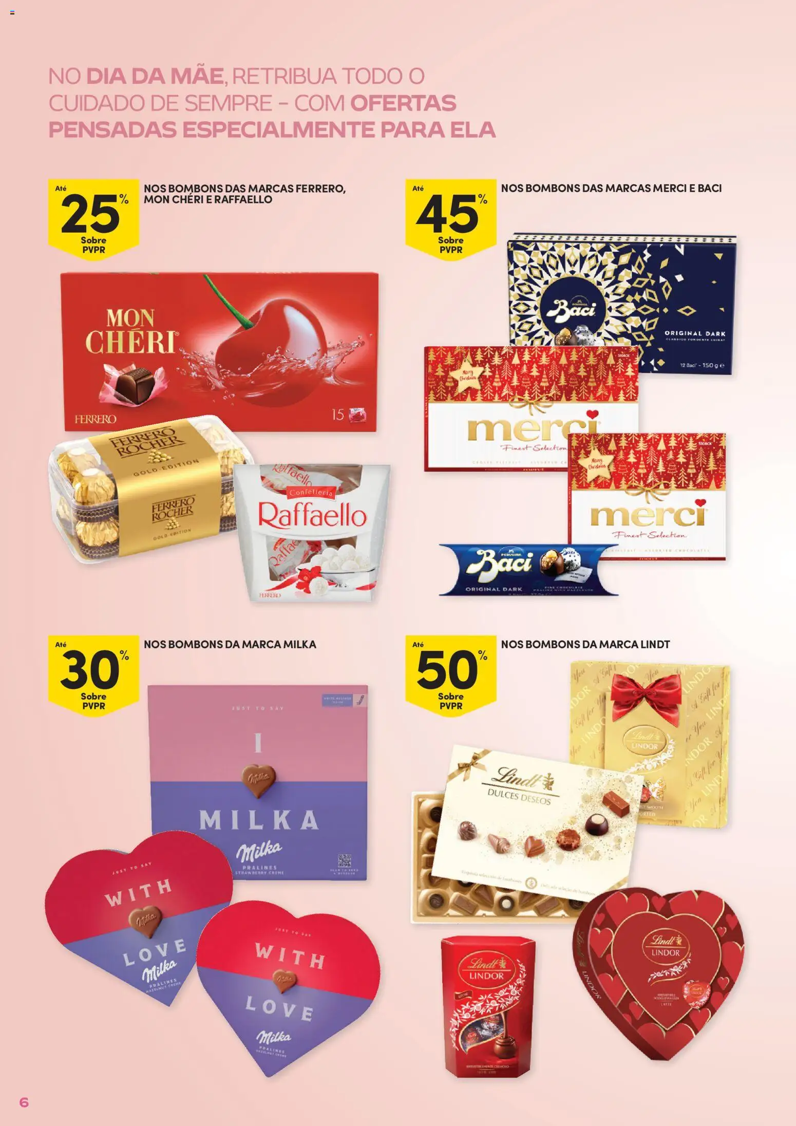 Continente Dia da Mãe │ válido de 14.04.2026 | Página: 6 | Produtos: Ferrero rocher