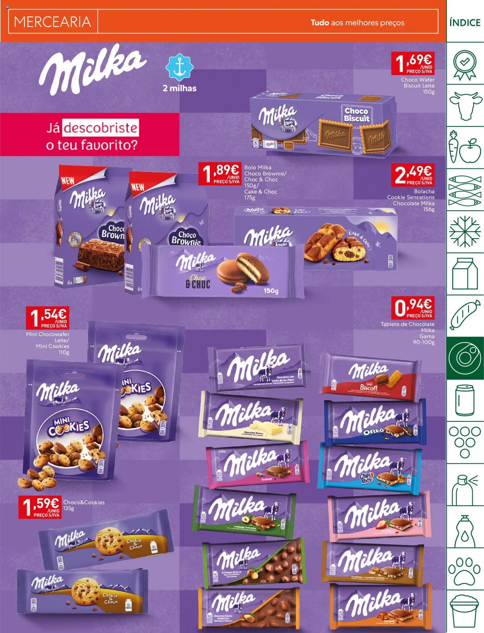 Recheio folheto Madeira │ válido de 06/10/2026 | Página: 21 | Produtos: Mercearia, Bolo, Leite, Chocolate