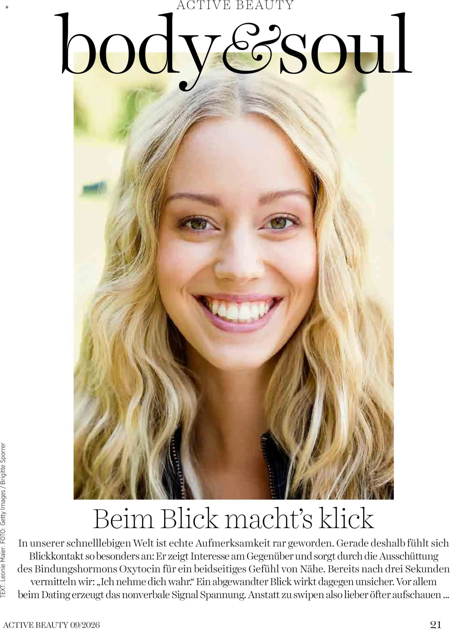 dm drogerie markt Active Beauty Magazin 09/2026 gültig ab 01.09.2026 | Seite: 21