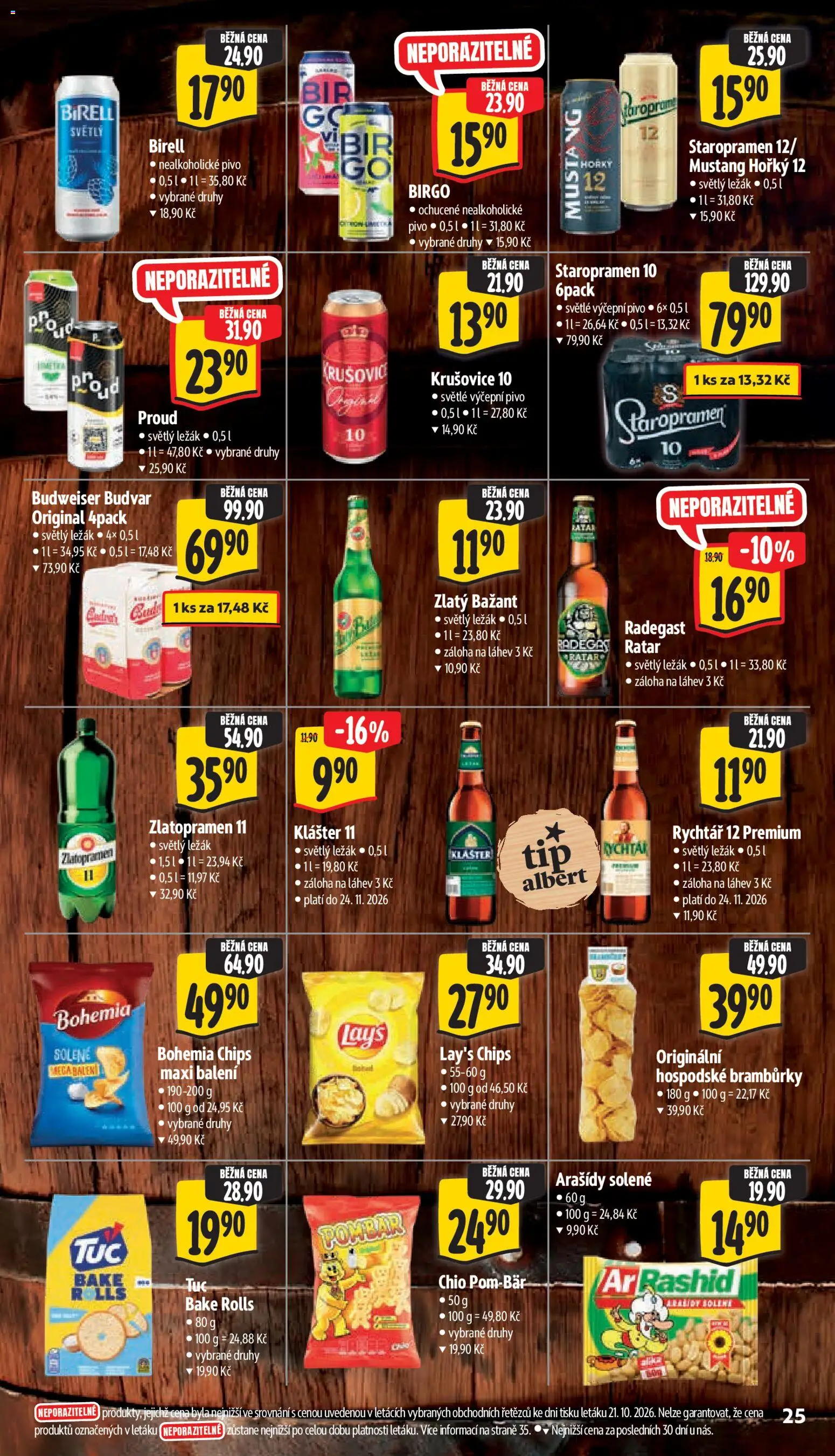 Albert leták - Hypermarket od 28.10.2026 | Strana: 33