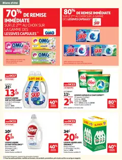 Auchan - Prévisualisation de Auchan Linge de maison & déco valide à partir de 02.06.2026 | Page: 12 | Produits: Ariel, Coton, Parfum, Lessive