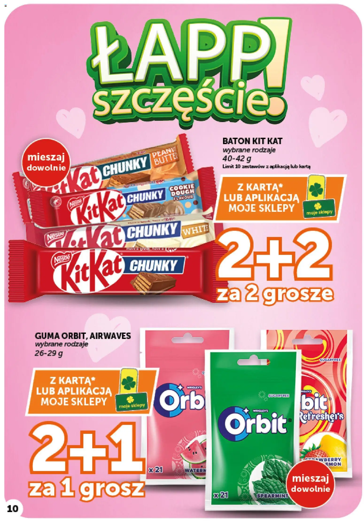 Groszek gazetka - Market od 08.10.2026 | Strona: 10 | Produkty: Karta, Baton