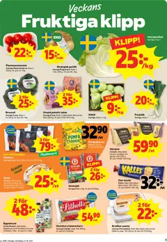 Coop Forum erbjudanden - Förhandsvisning av reklamblad från butik Coop Forum aktuell från 21/09/2026 | Sida: 9