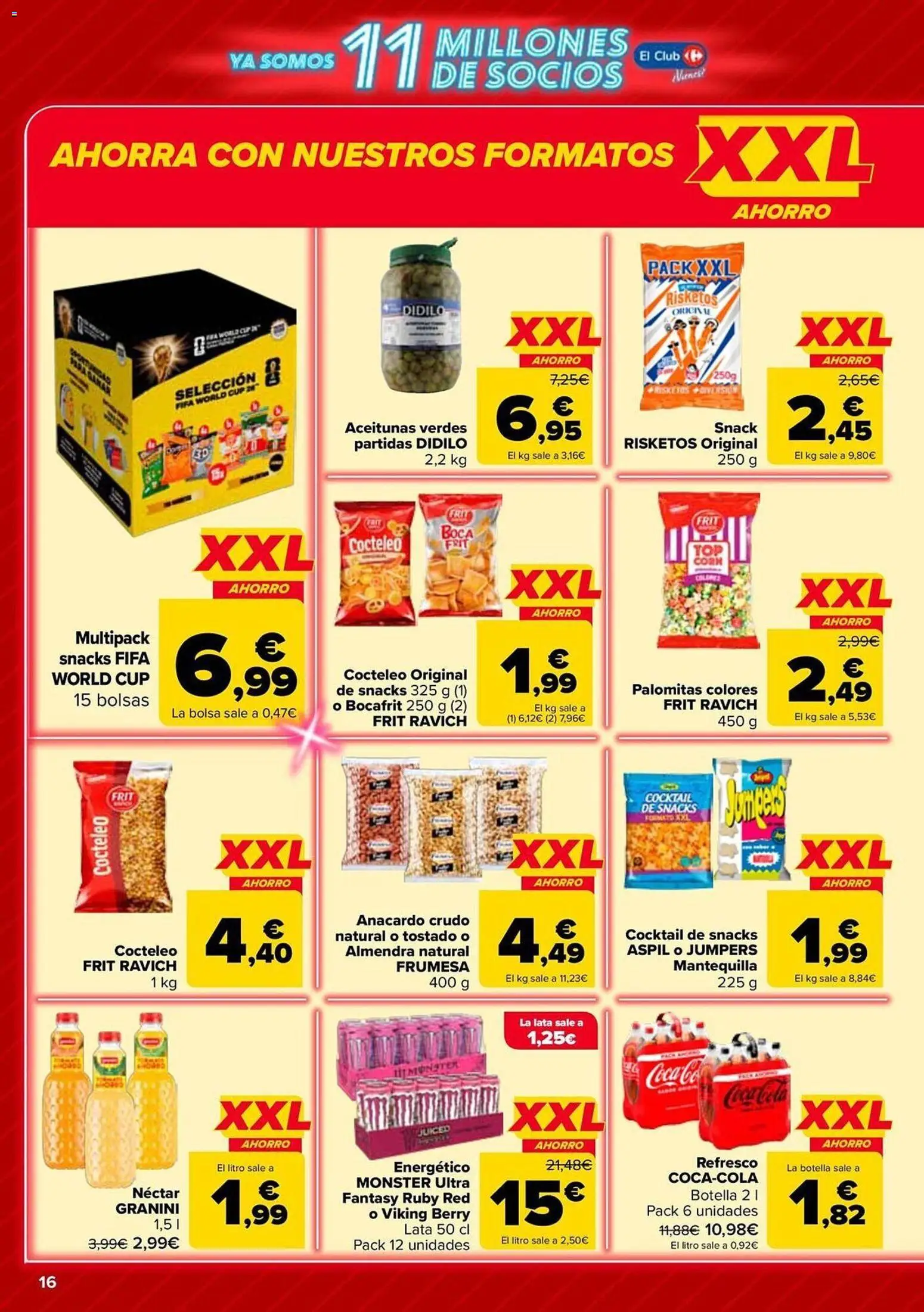 Carrefour folleto │ válido desde el 12.05.2026 | Página: 16 | Productos: Bolsa, Συσκευή ροής, Néctar