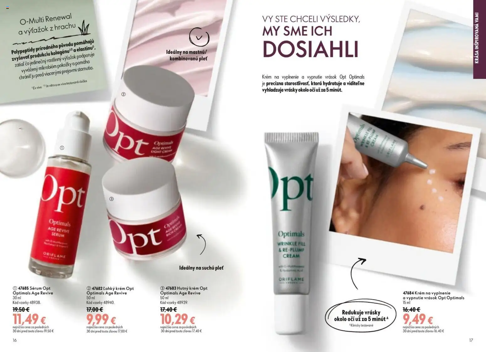 Nové Oriflame akcie – leták je platný od 09.09.2026 | Strana: 9 | Produkty: Krém