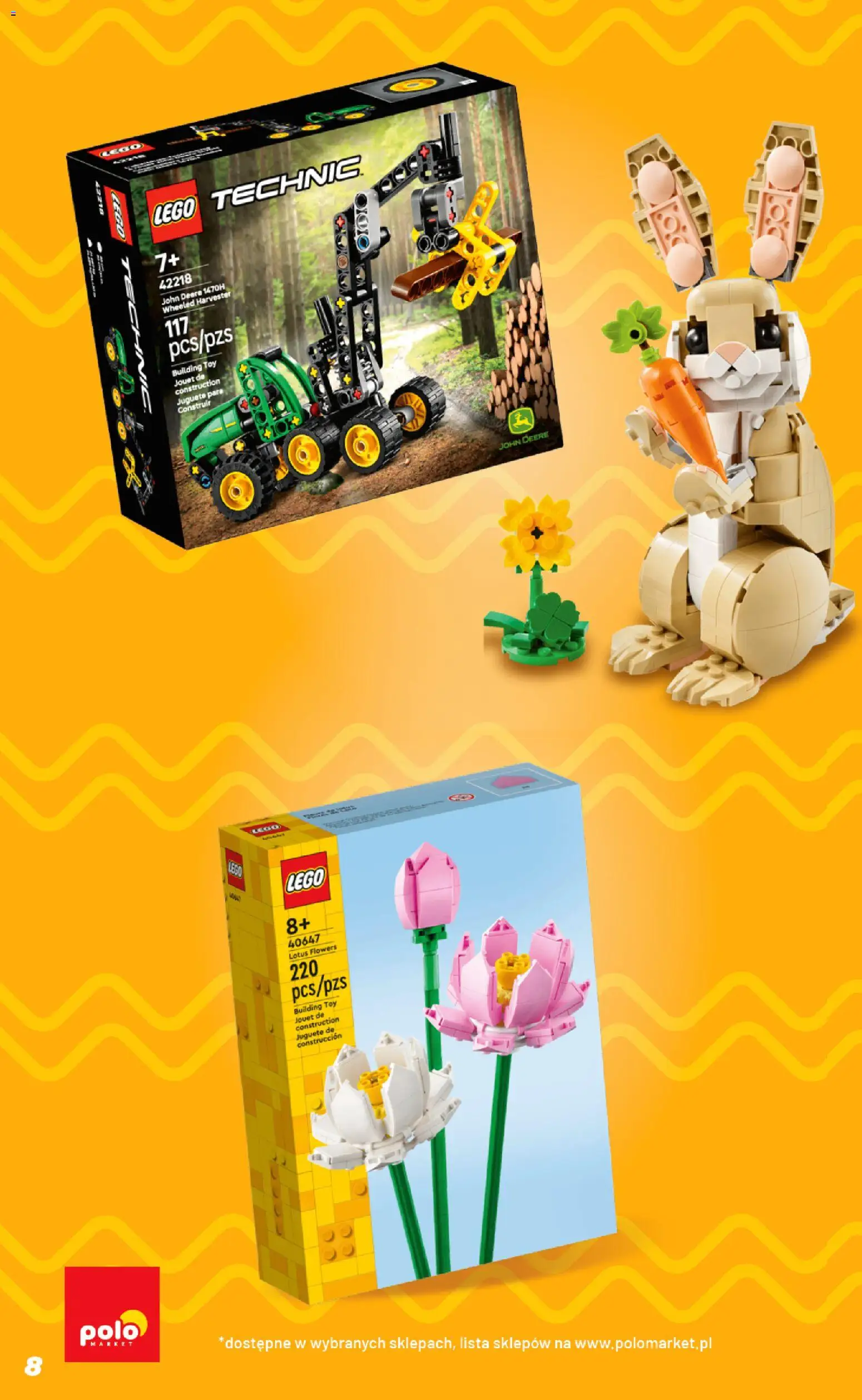 POLOmarket gazetka - Inspirujący Tydzień od 04.03.2026 | Strona: 8 | Produkty: Lego