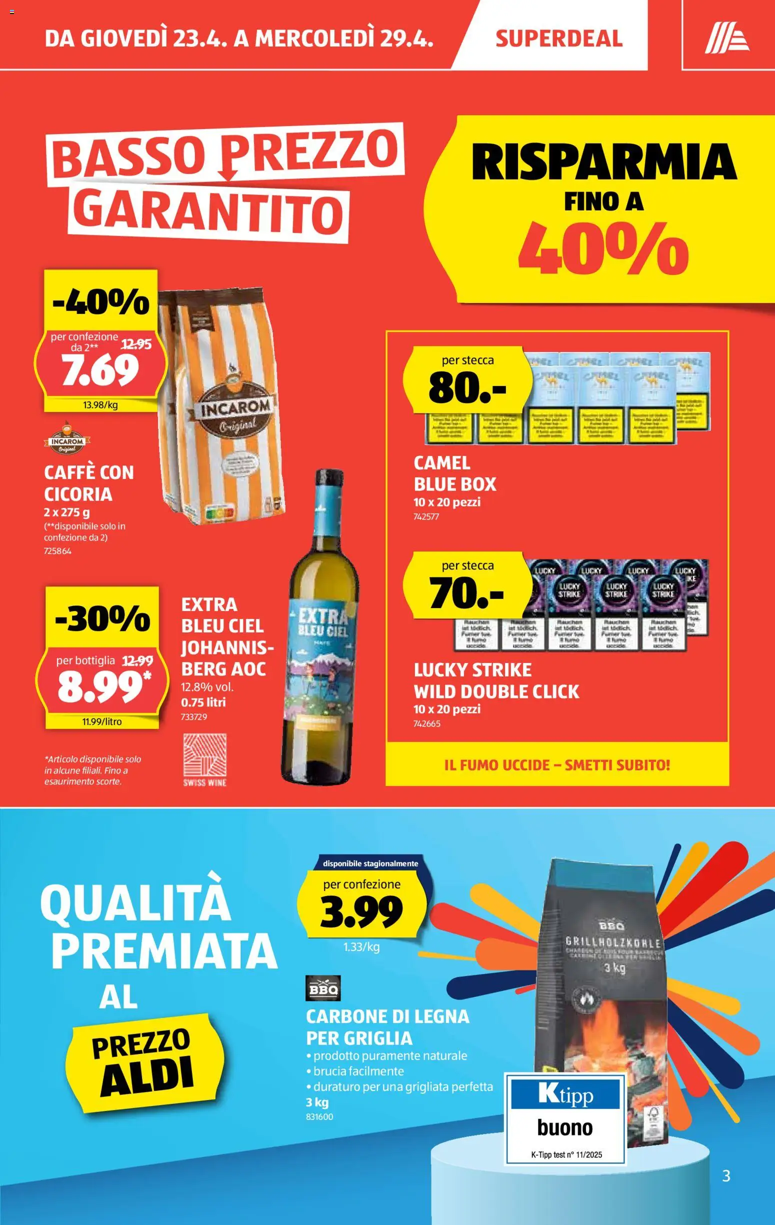 Aldi aktionen IT – gültig ab 23.04.2026 | Seite: 3 | Produkte: Box