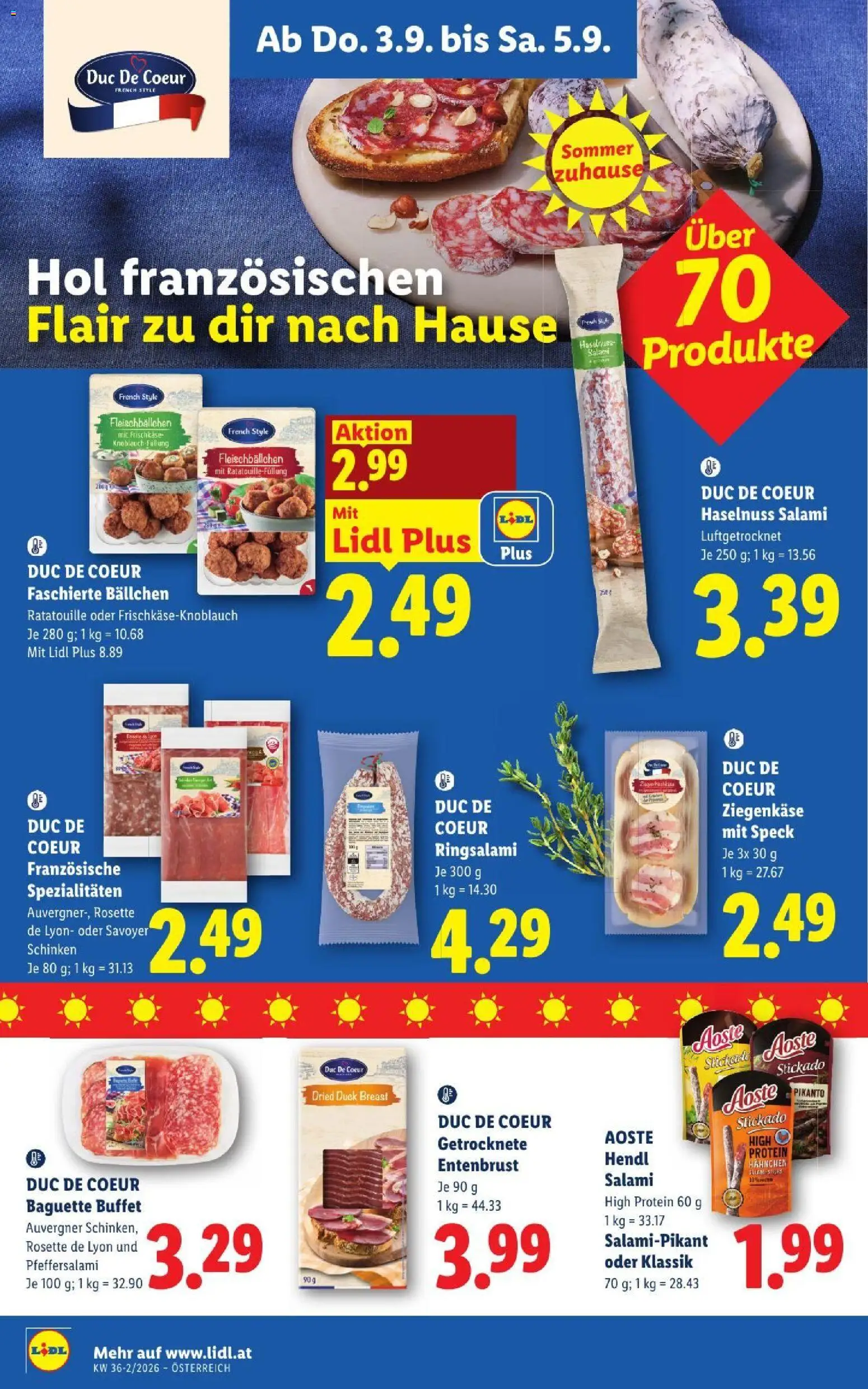 Lidl - Flugblatt gültig ab 03.09.2026 | Seite: 14