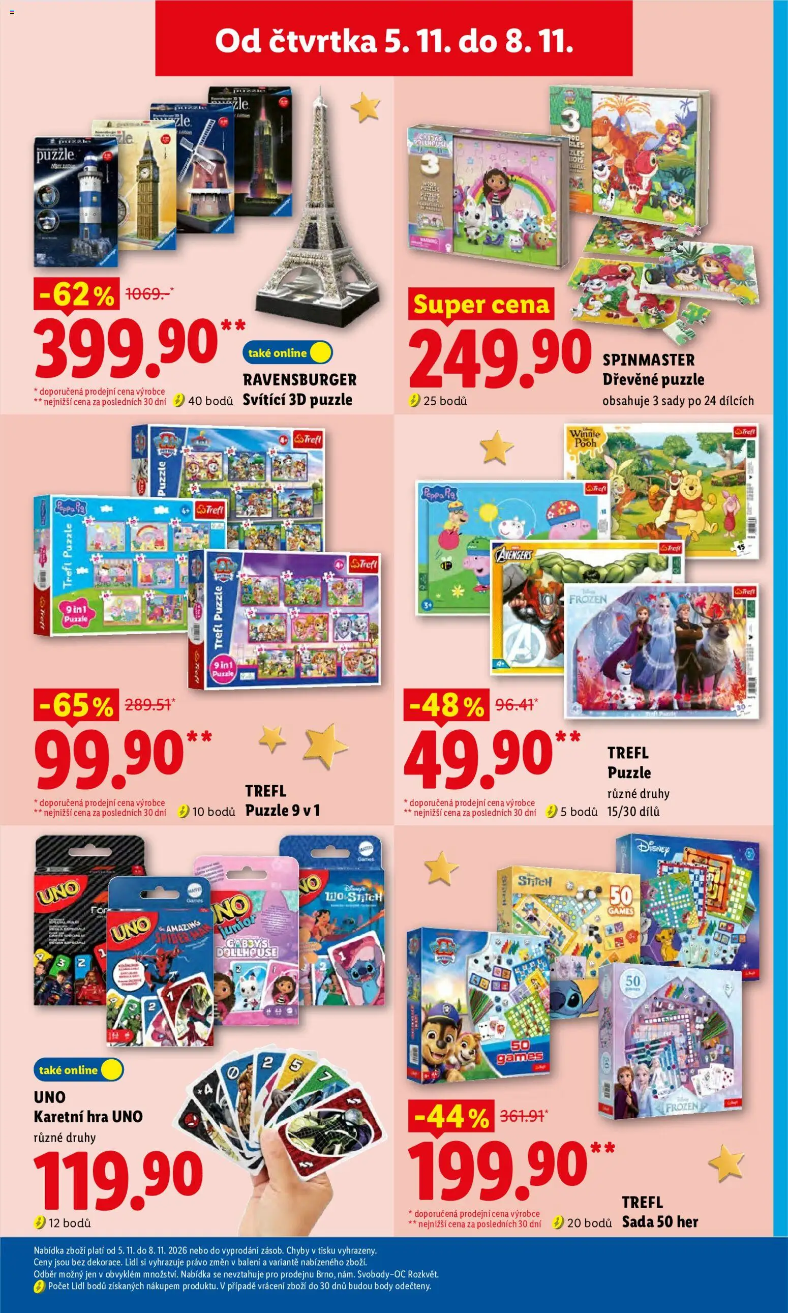 Lidl leták - Spotřební zboží od 02.11.2026 | Strana: 23 | Produkty: Puzzle, Body, File, Stitch