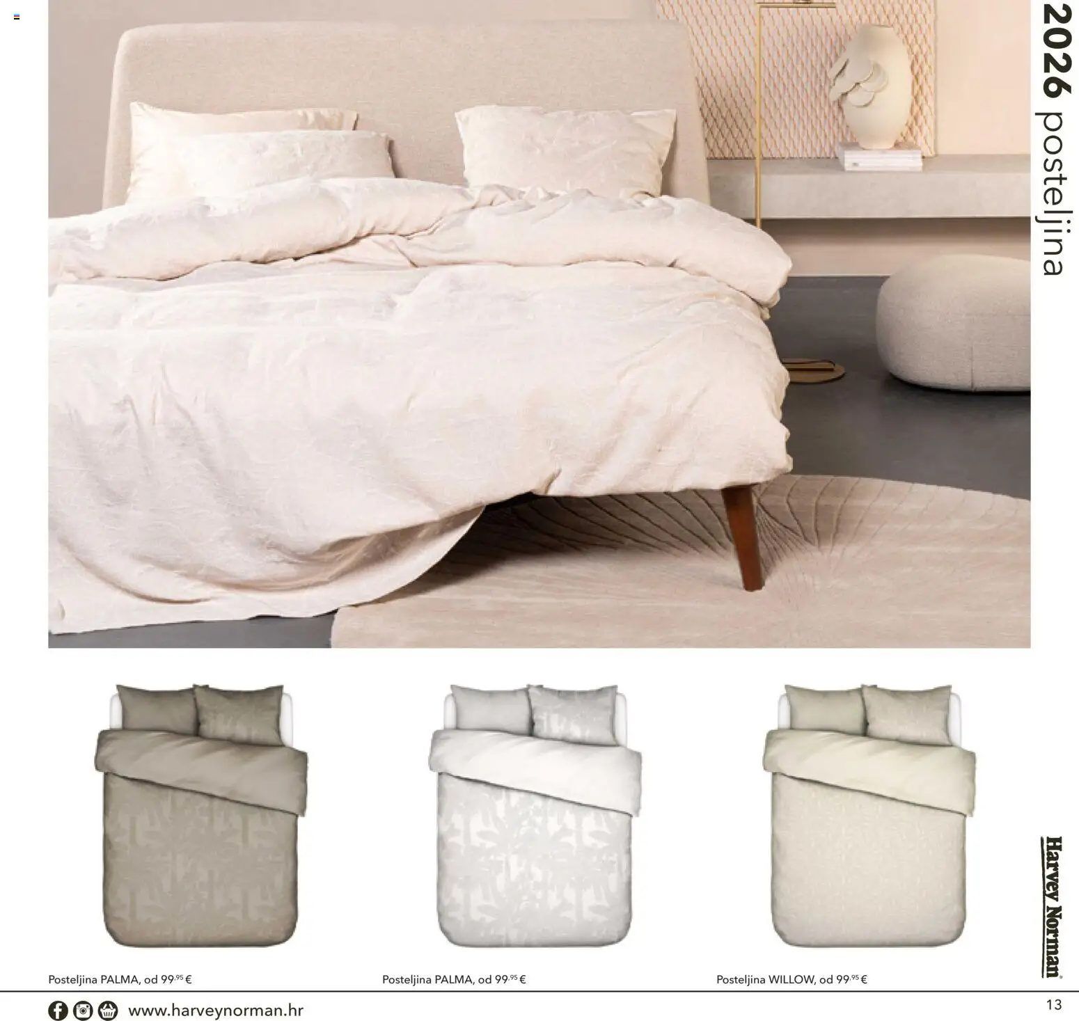 Harvey Norman katalog | vrijedi od 05.06.2026 | Stranica: 13 | Proizvodi: Posteljina