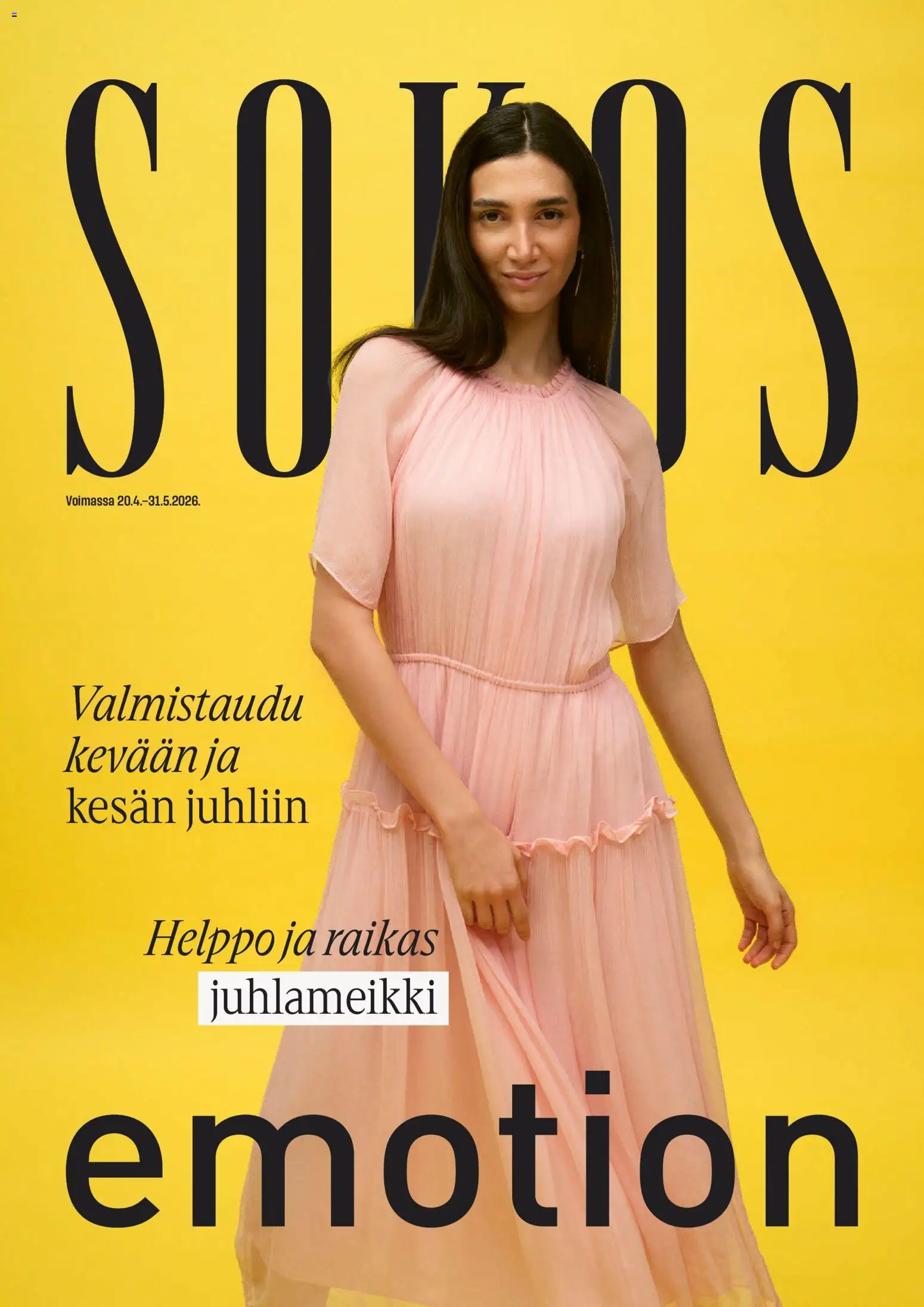 Sokos tarjoukset – voimassa 20.04.2026 alkaen | Sivu: 1