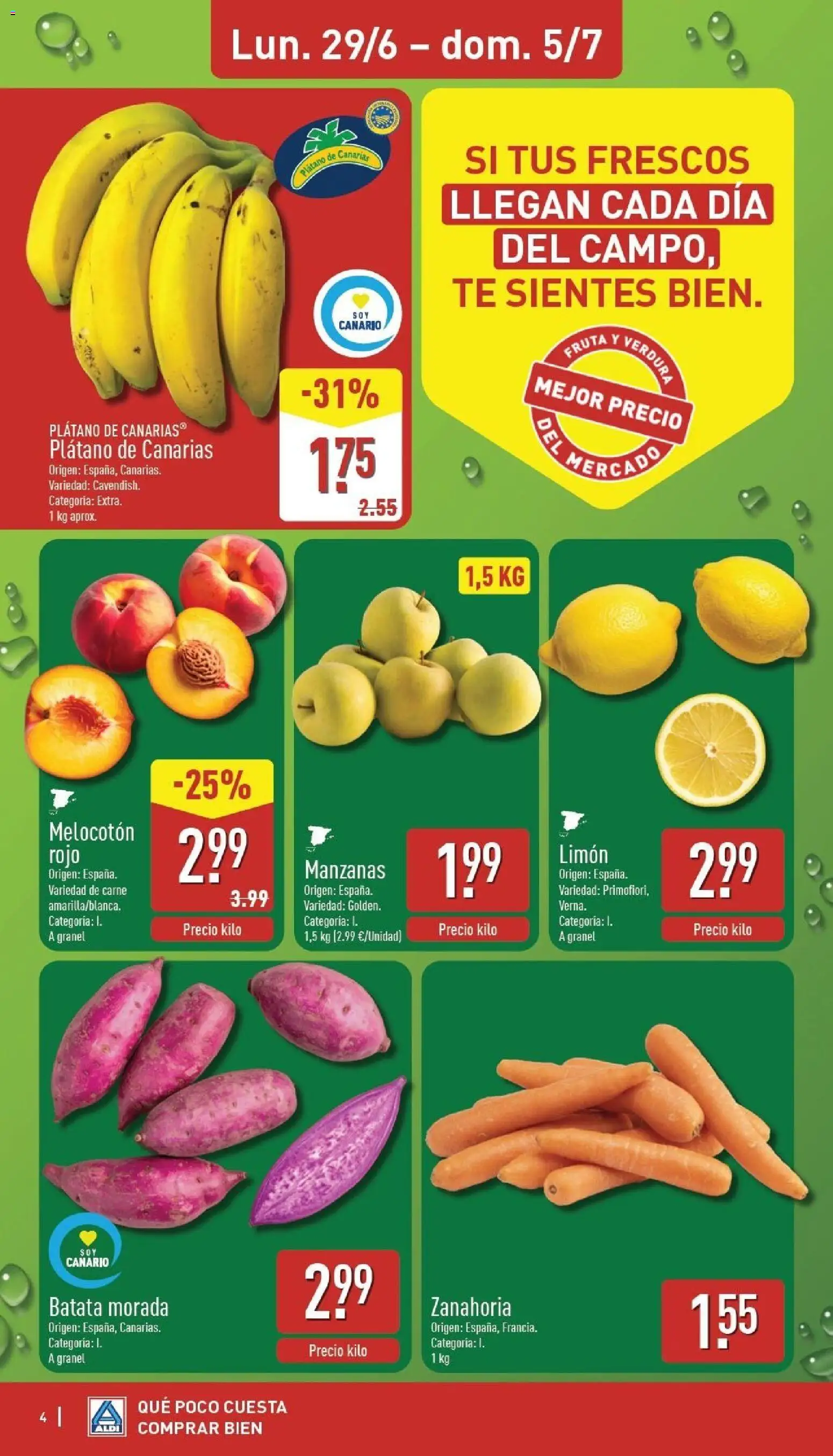 Aldi folleto Canarias │ válido desde el 29/06/2026 | Página: 4