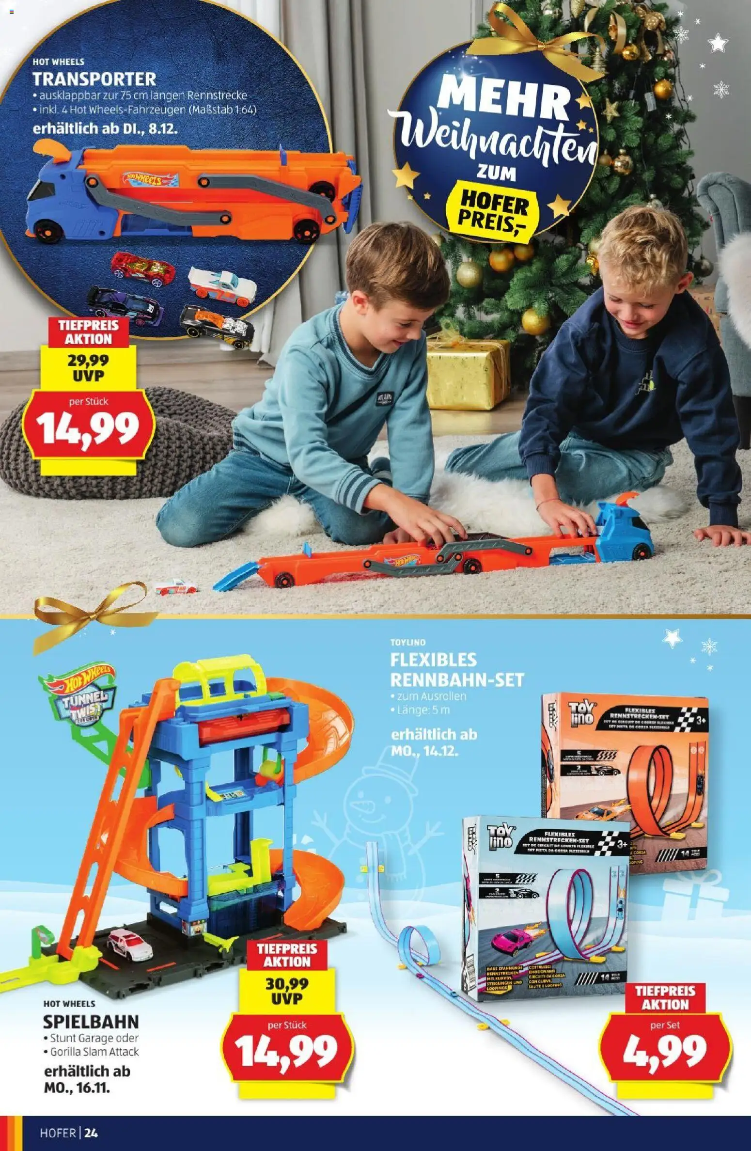 Hofer Weihnachtskatalog gültig ab 28.10.2026 | Seite: 24