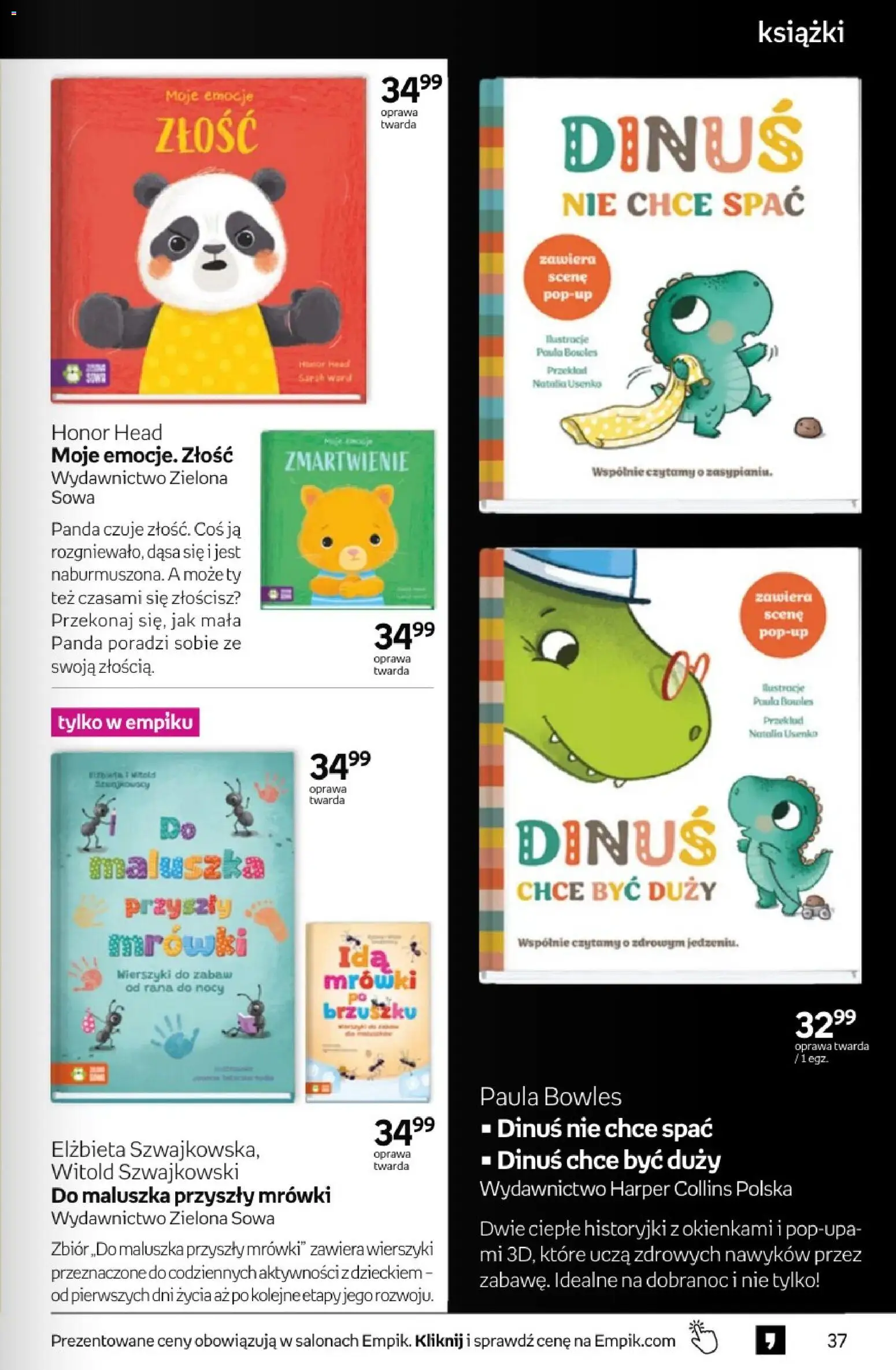 Empik promocje - Tom kultury Książki od 26.08.2026 | Strona: 37 | Produkty: Książki