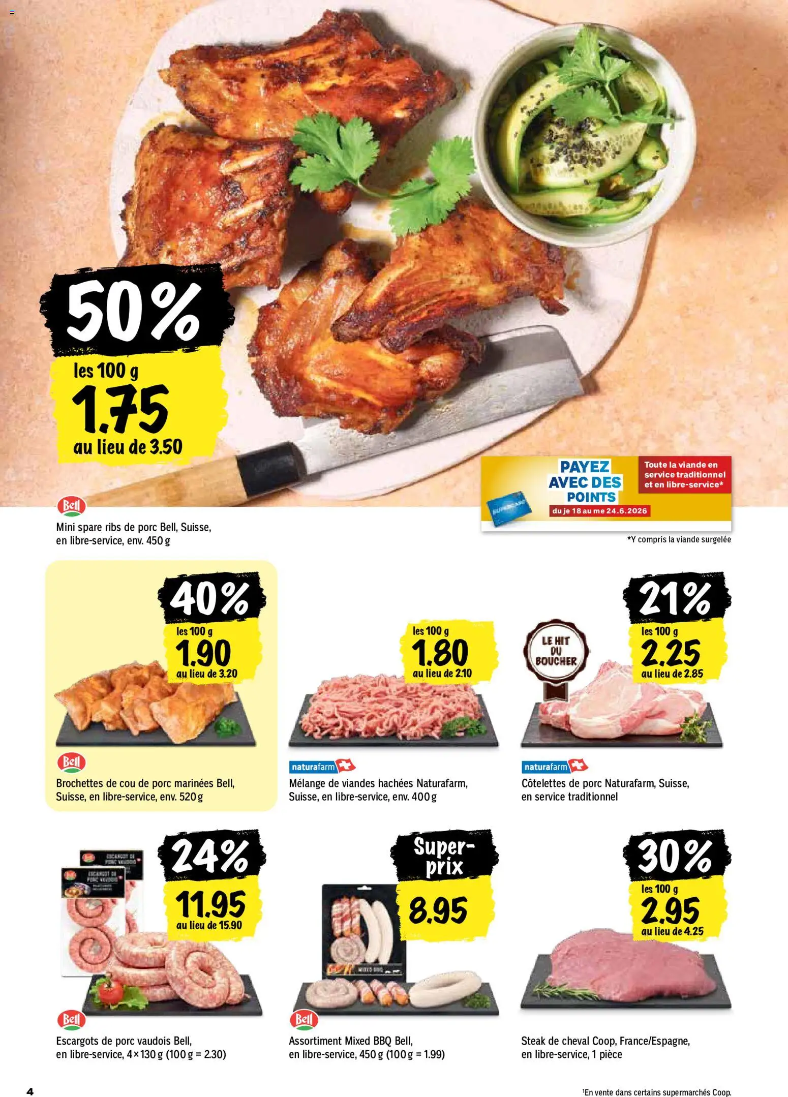 Coop aktionen FR – gültig ab 18.06.2026 | Seite: 4