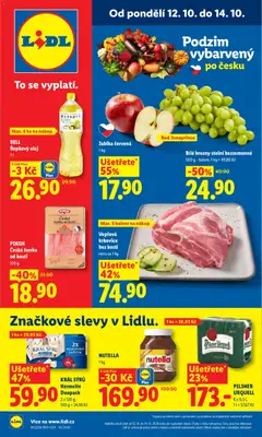 Náhled letáku Lidl leták od 12.10.2026