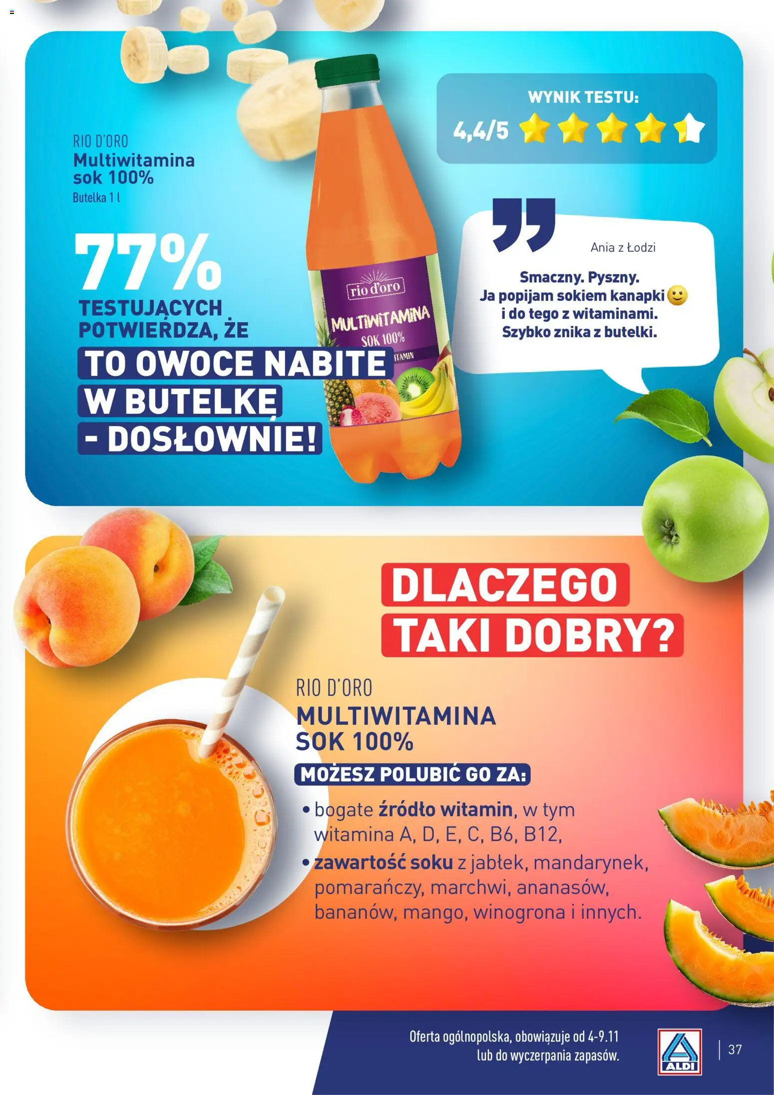 Aldi Polsko leták - Poznaj ulubione produkty testerów z całej Polski od 23.02.2026 | Strana: 37