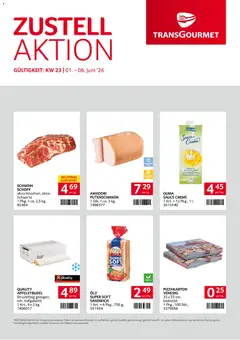 Transgourmet Zustellaktion ab 01.06.2026 gültig