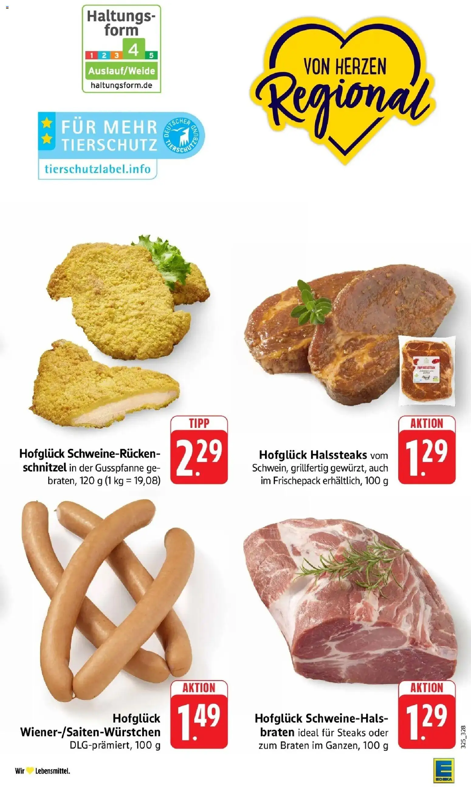 Edeka Prospekt Eppstein (ab 31.08.2026) » Angebote Online | Seite: 5 | Produkte: Schnitzel, Schweinerucken