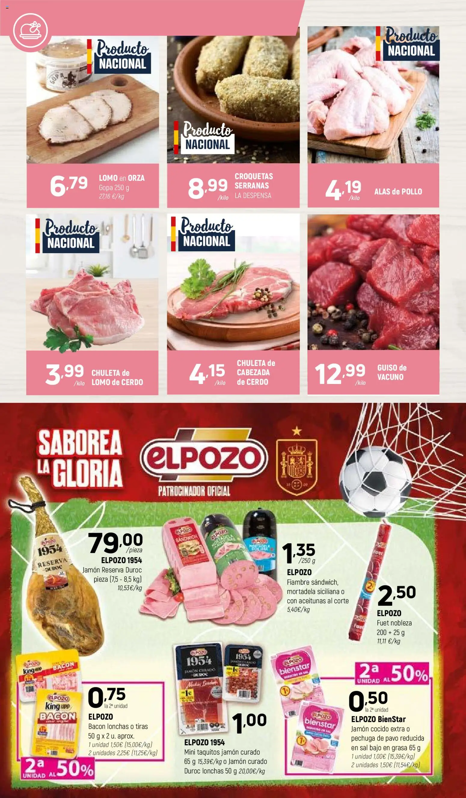Coviran - Figueres │ válido desde el 19.05.2026 | Página: 4 | Productos: Jamón, Jamón cocido, Cerdo, Mortadela