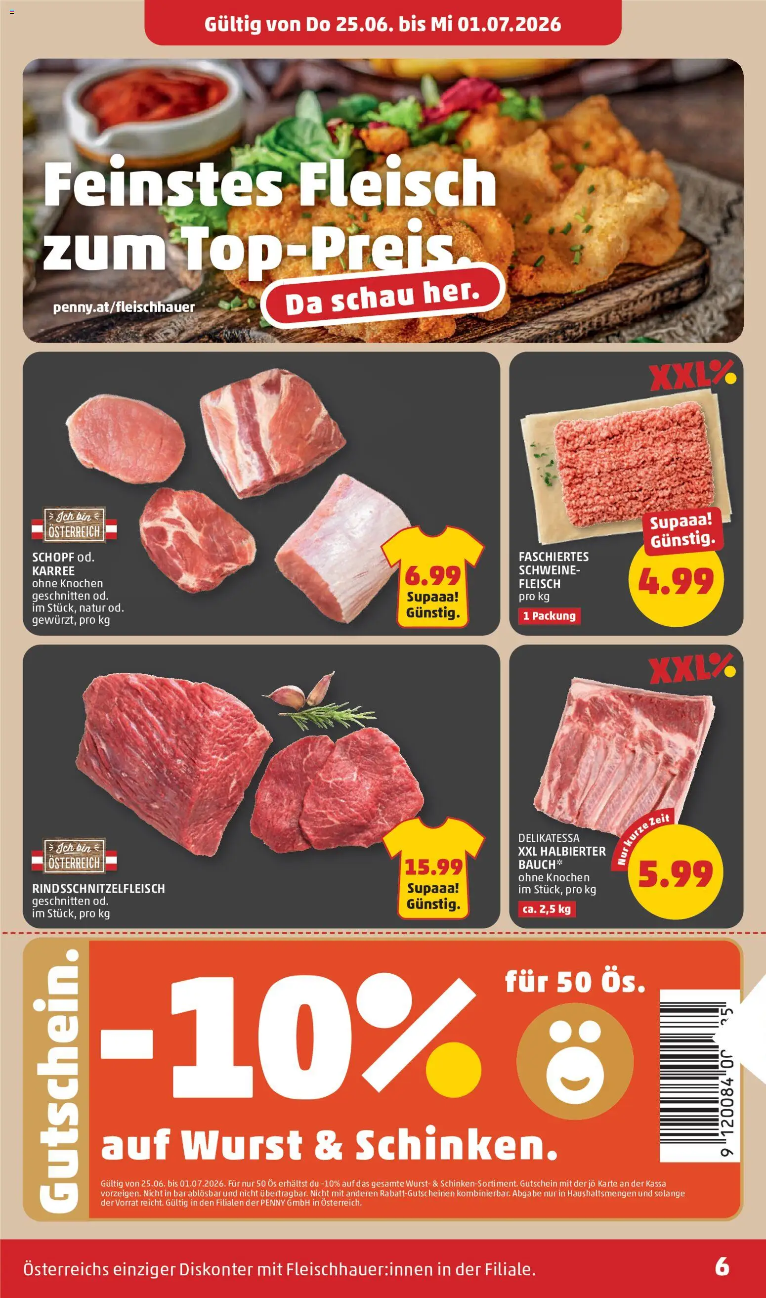 Penny Markt Flugblatt gültig ab 25.06.2026 | Seite: 6