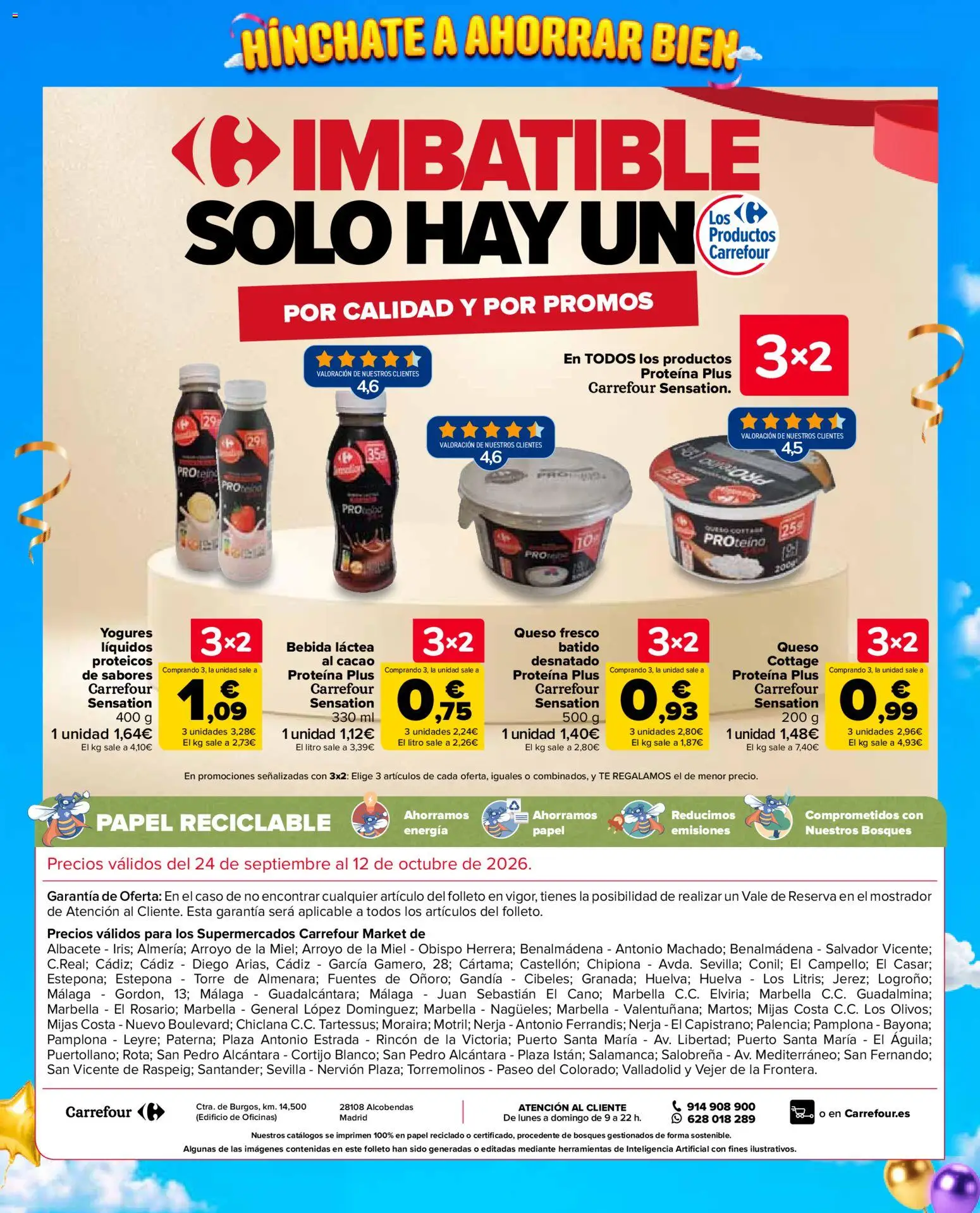 Carrefour Market folleto │ válido desde el 24/09/2026 | Página: 32 | Productos: Miel, General, Queso fresco, Herramientas