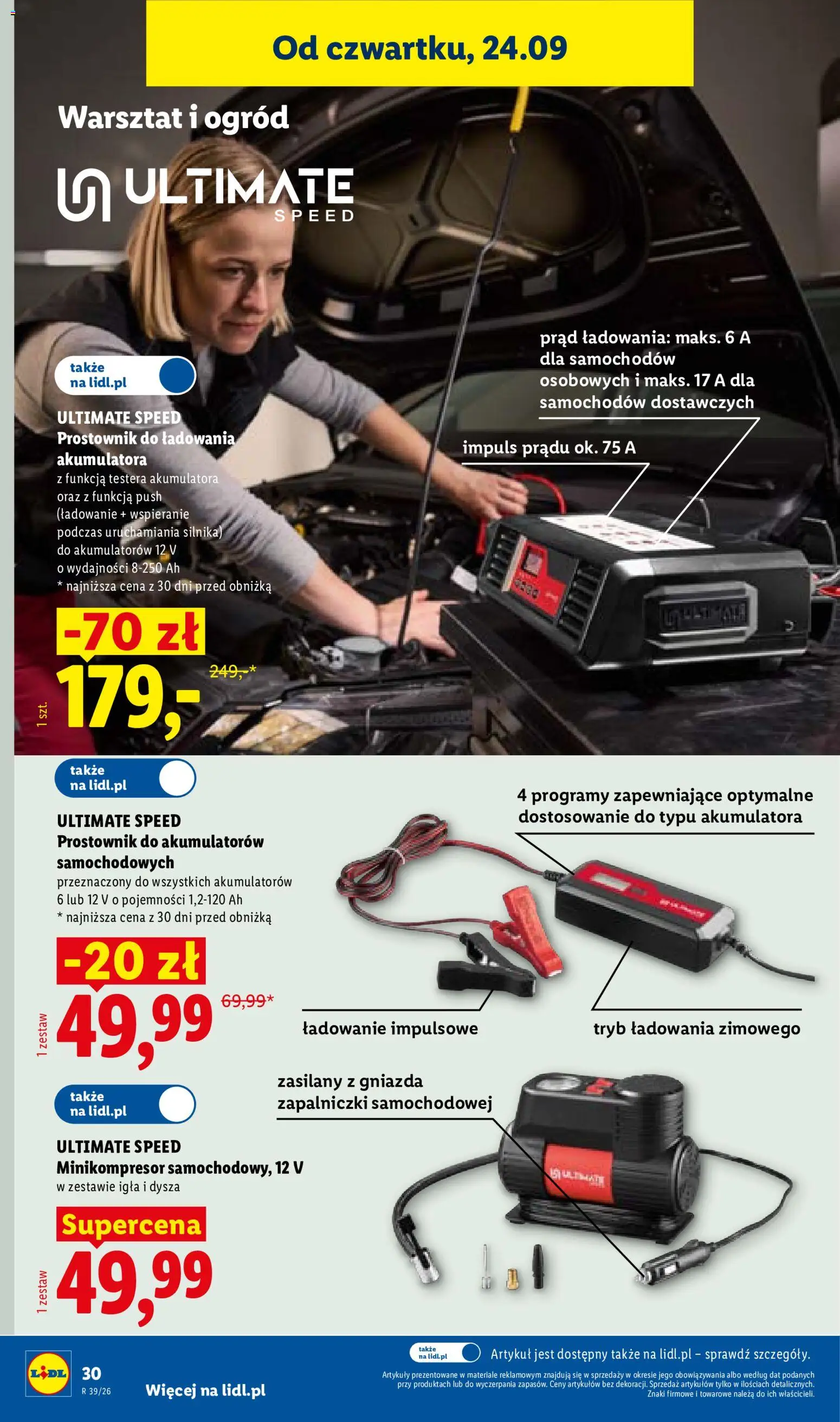 Lidl Polsko katalog od 21.09.2026 | Strana: 38 | Produkty: Ultimate Speed