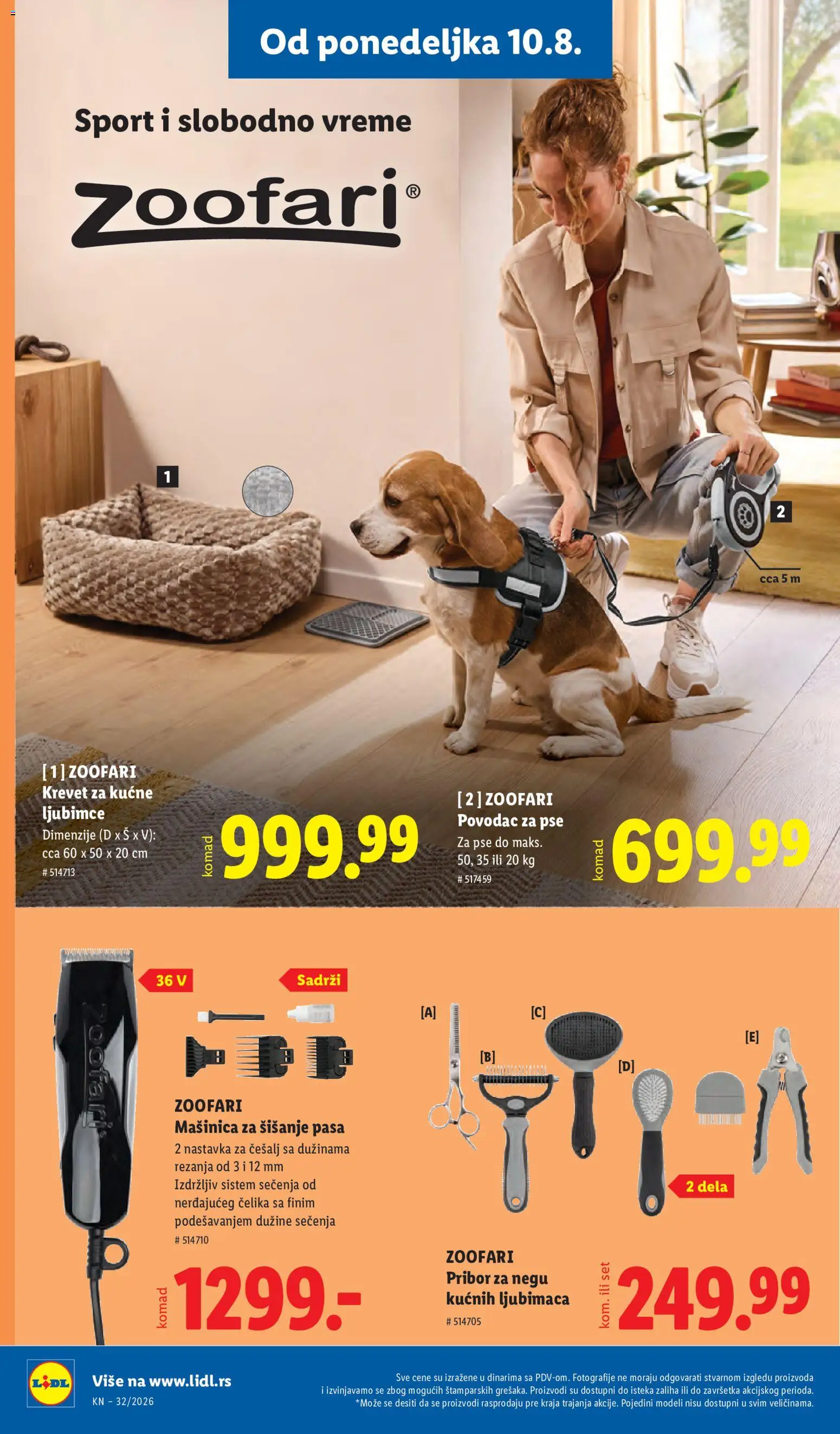 Lidl katalog - važi od 06.08.2026 | Strana: 90