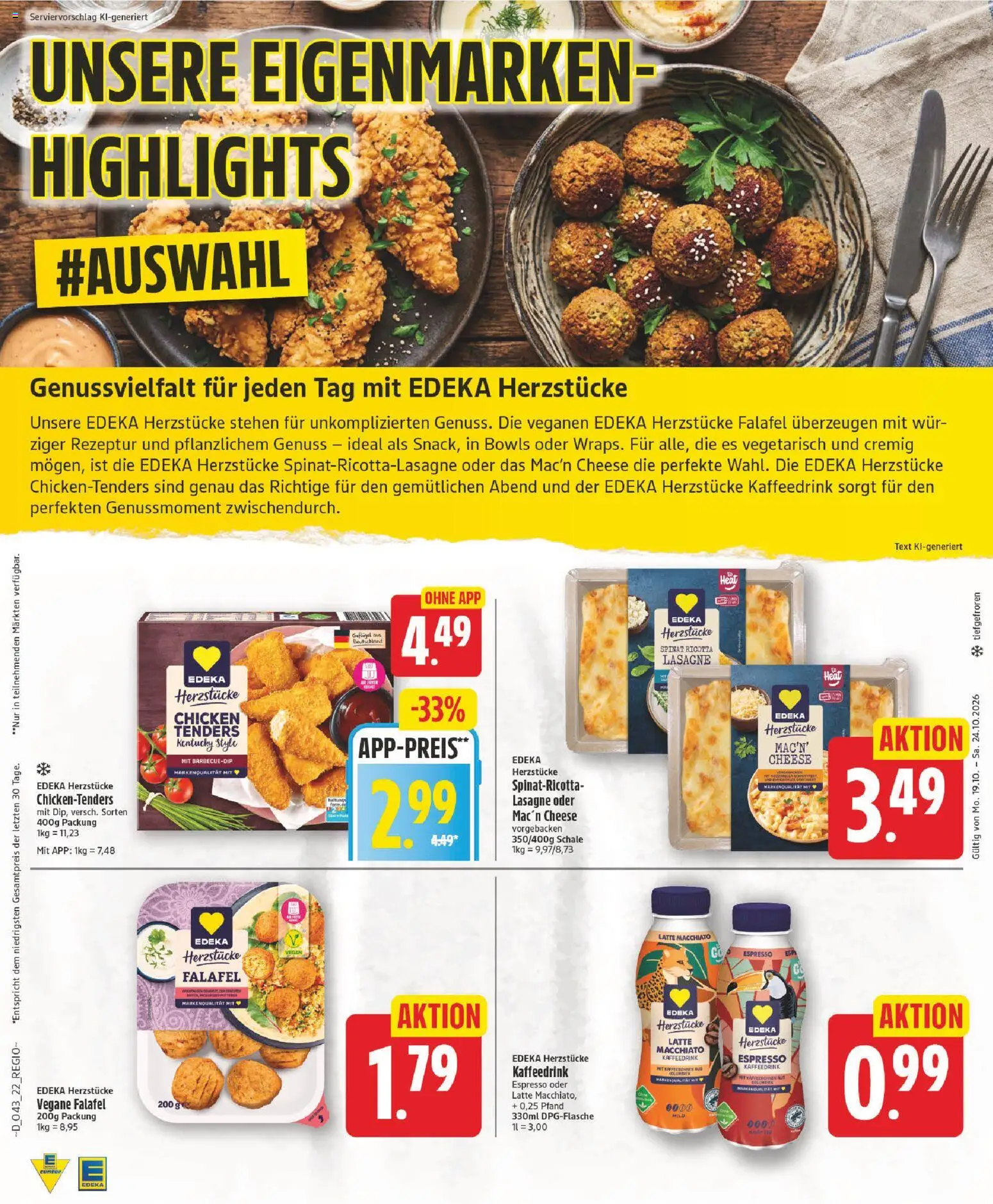 Edeka Prospekt – gültig ab 19.10.2026 | Seite: 23