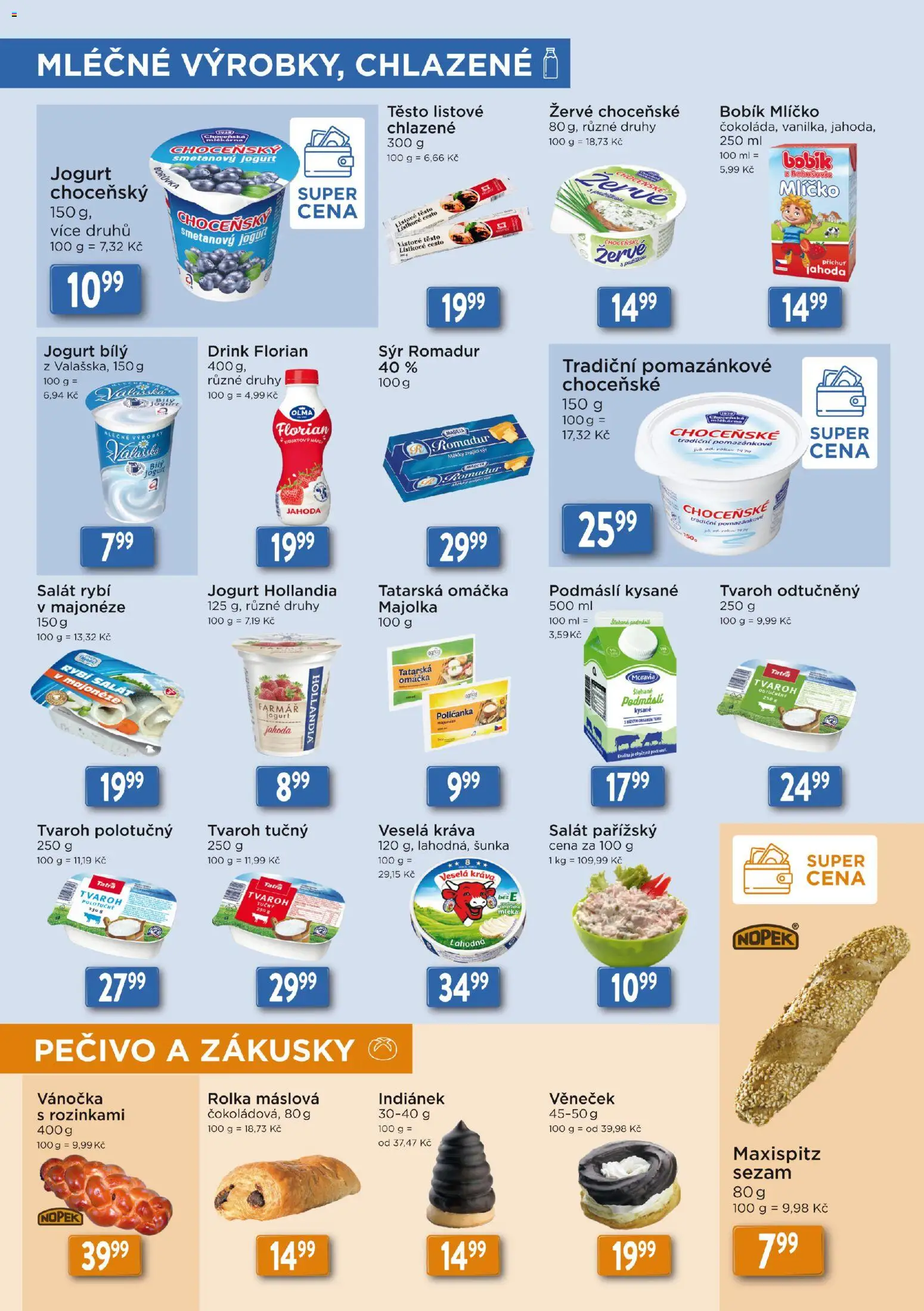 Astur & Qanto leták od 10.09.2026 | Strana: 3 | Produkty: Tvaroh, Tvaroh odtučněný, Podmáslí, Bílý jogurt