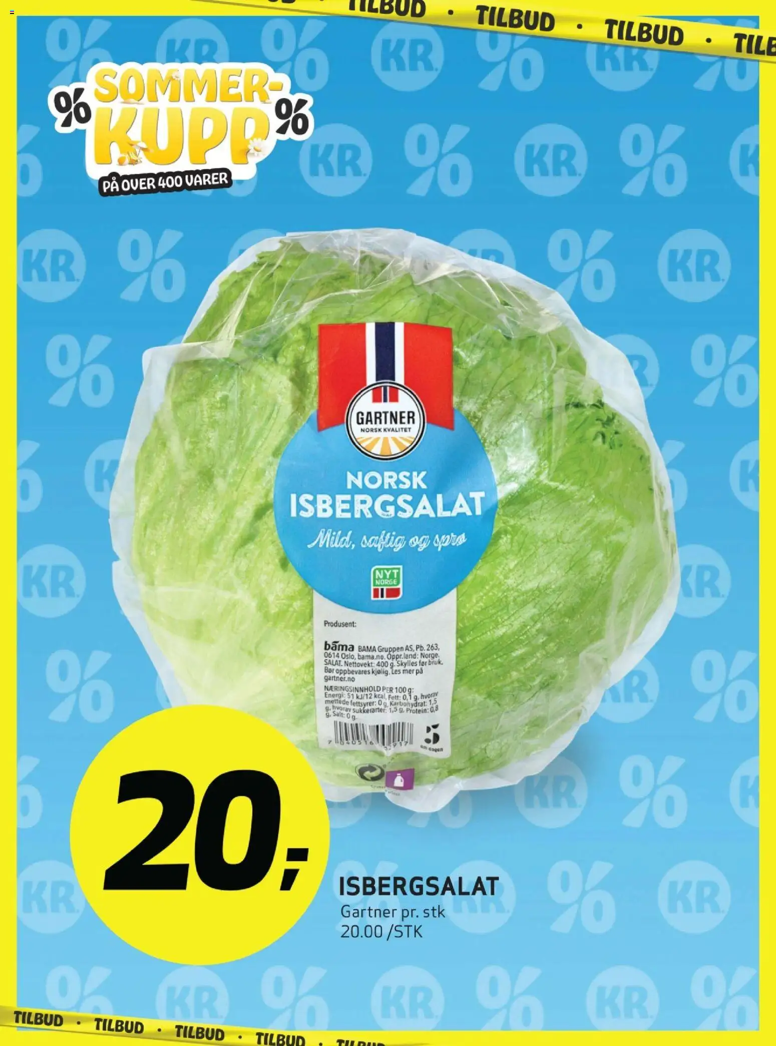 {H1} | Side: 7 | Produkter: Necessär, Isbergsalat