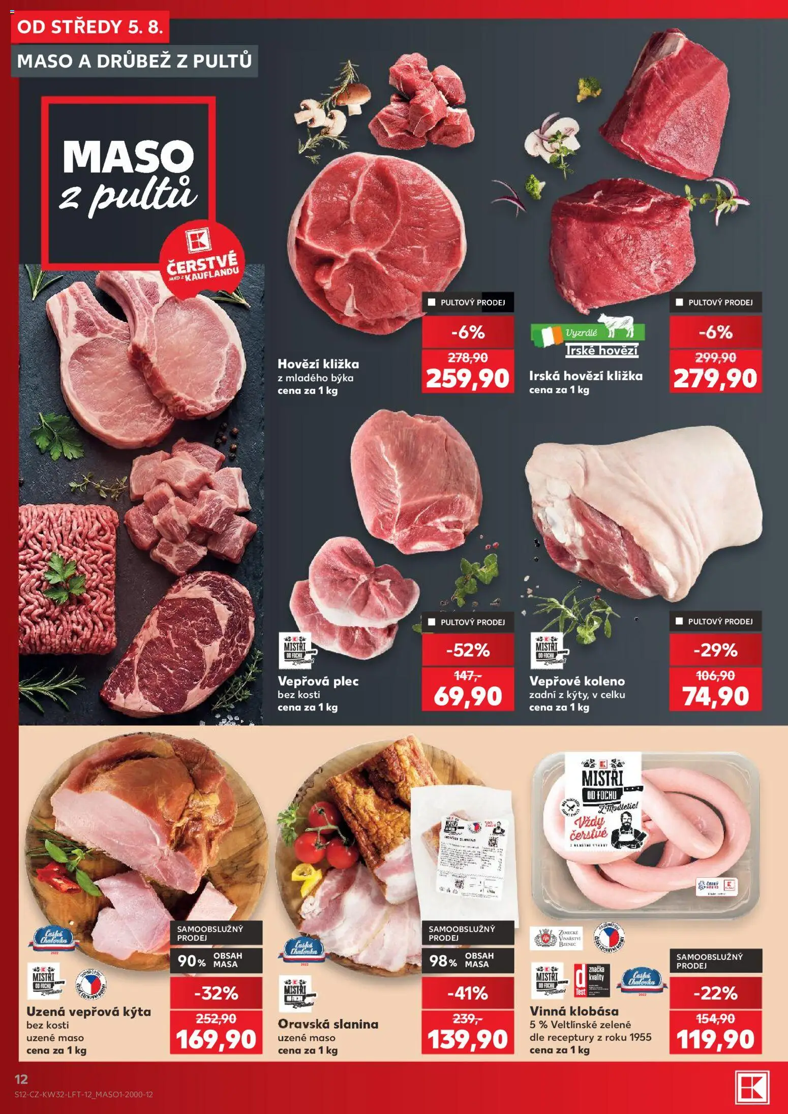 Kaufland leták - Chomutov od 05.08.2026 | Strana: 12