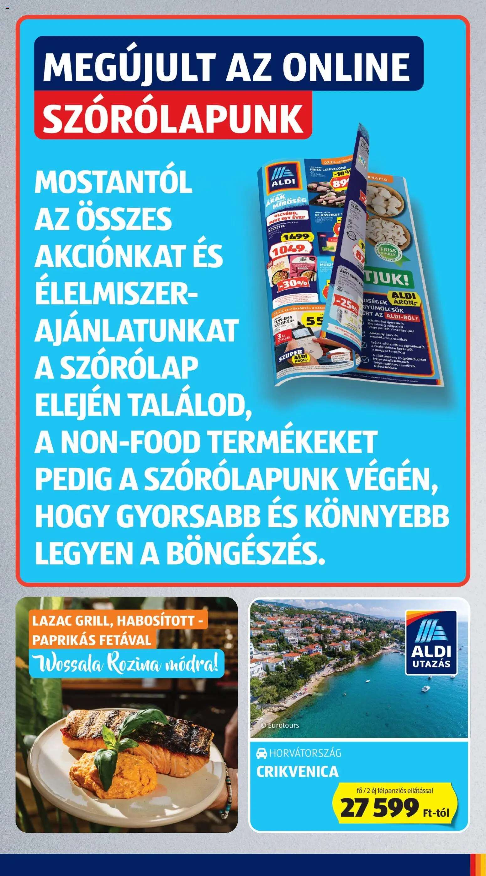 Aldi akciós ujság - amely érvényes a következő dátumtól: 2026.07.23. | Oldal: 7