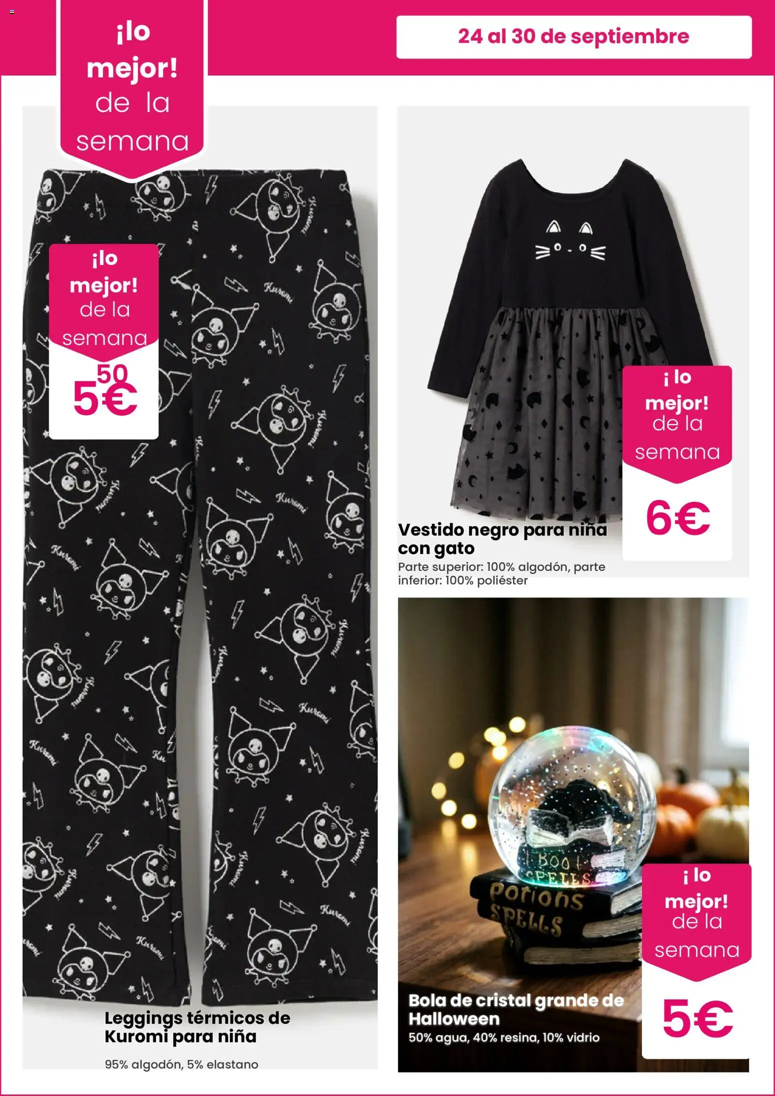 Pepco folleto │ válido desde el 24/09/2026 | Página: 4 | Productos: Leggings, Leggings térmicos