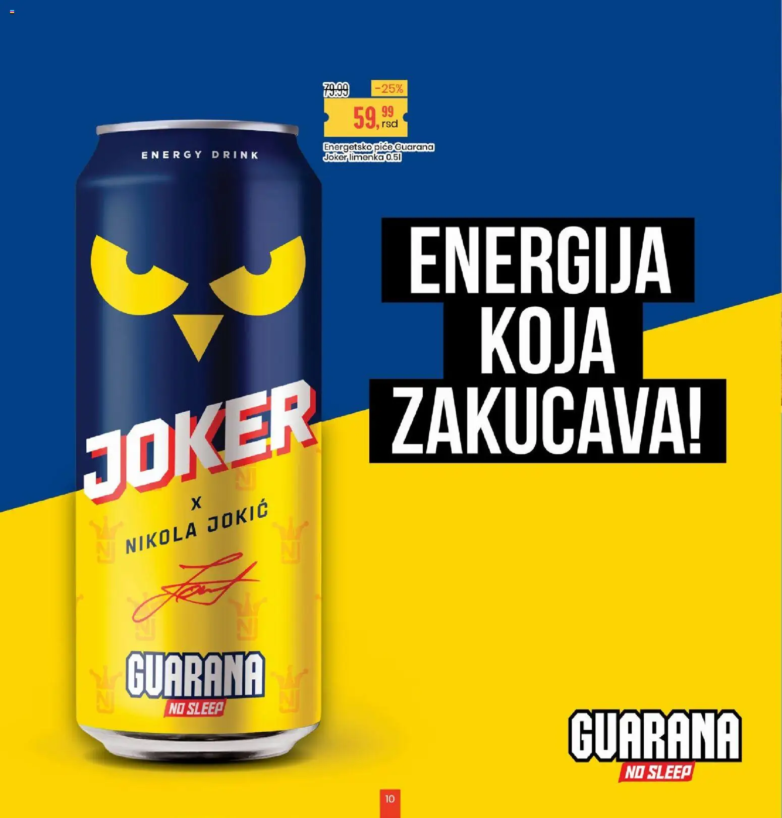 Aroma Market katalog - važi od 15.05.2026 | Strana: 10 | Proizvode: Guarana