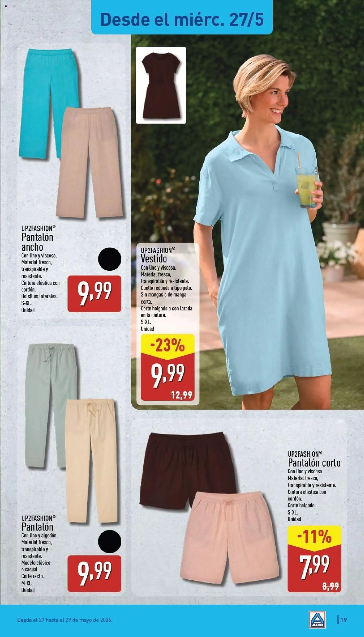 Aldi folleto Canarias │ válido desde el 25.05.2026 | Página: 19 | Productos: Pantalón corto