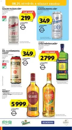 Aldi akciós újság - amely érvényes a következő dátumtól: 2026.08.27. | Oldal: 32