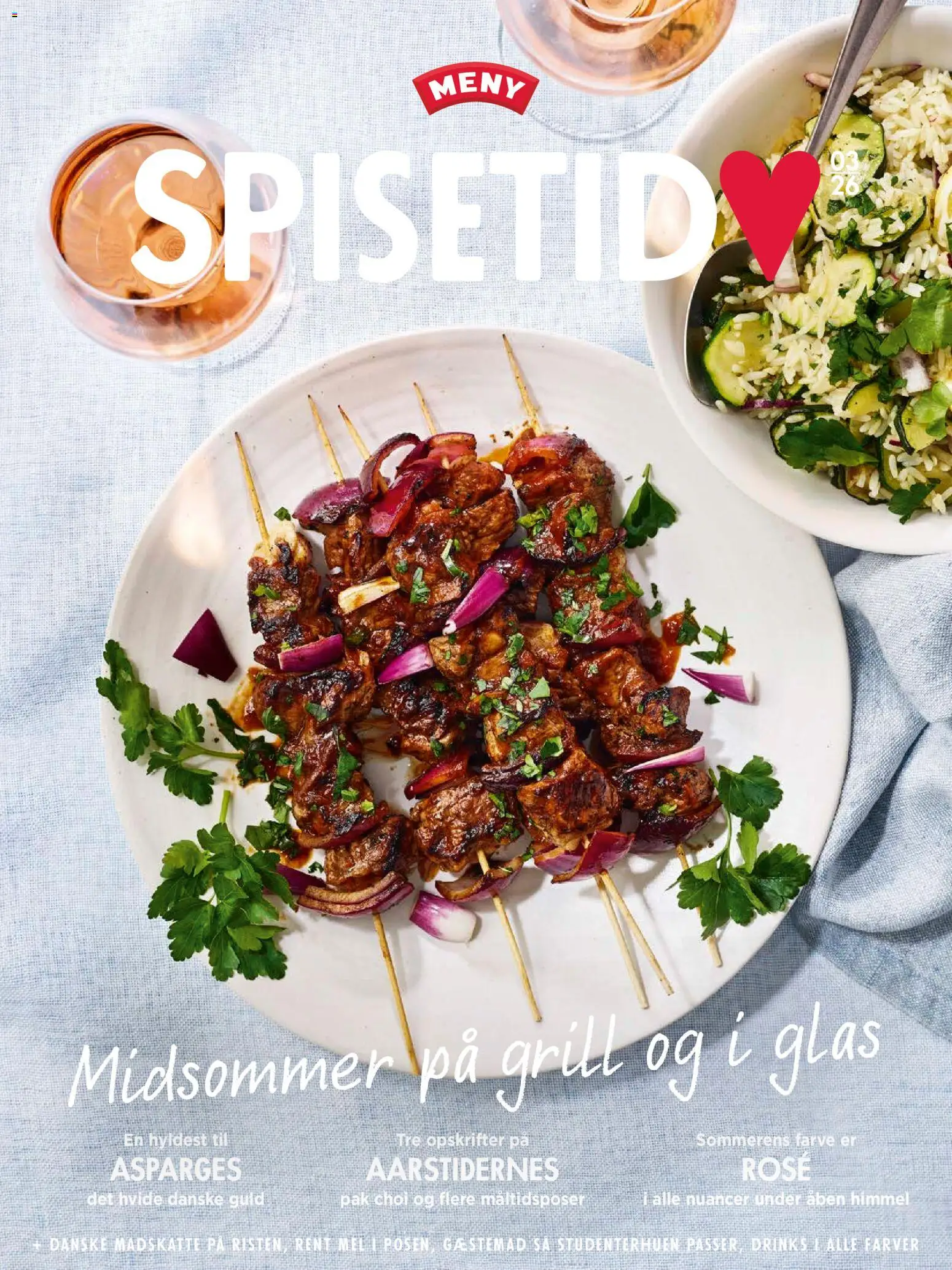 Meny tilbudsavis – gyldig fra 04.06.2026 | Side: 1 | Produkter: Mel, Grill, Asparges