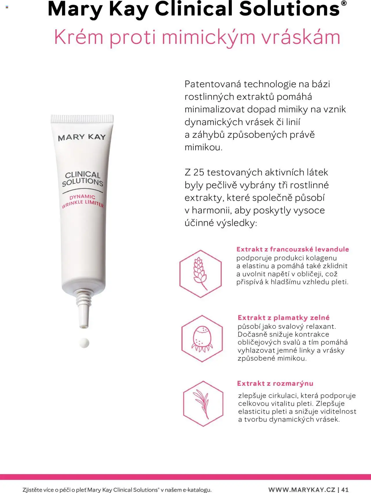 Mary Kay katalog - Průvodce péčí o pleť od 22.02.2025 | Strana: 41 | Produkty: Krém