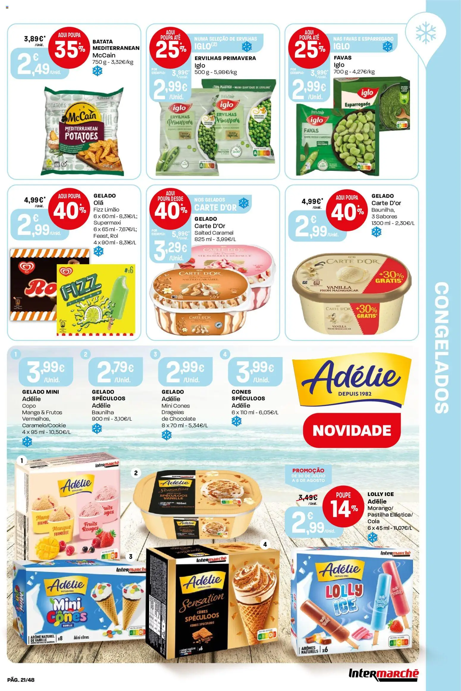 Intermarché folheto │ válido de 30/07/2026 | Página: 21